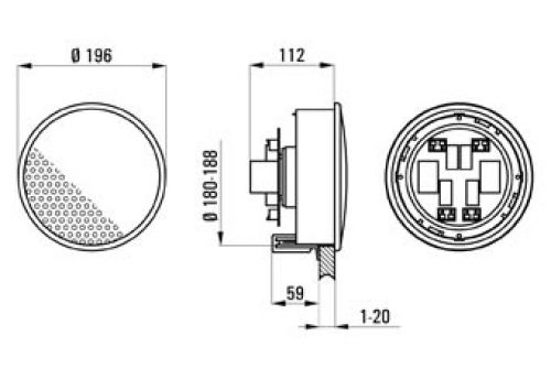 UP 14 SUB Deckeneinbau-Subwoofer