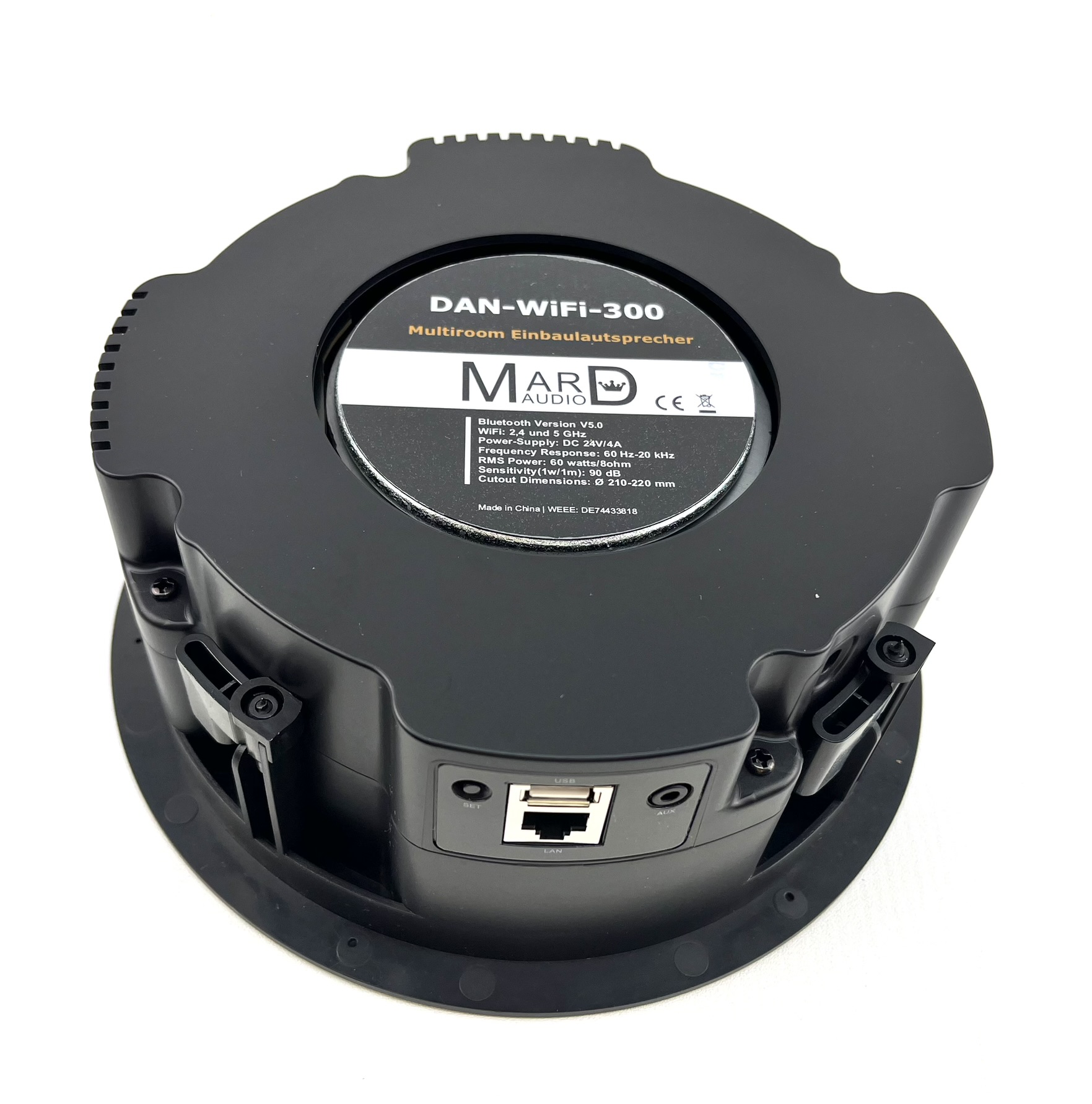 Netzwerklautsprecher IP Lautsprecher DAN-WiFi-300 WLAN Lautsprecher Multiroom