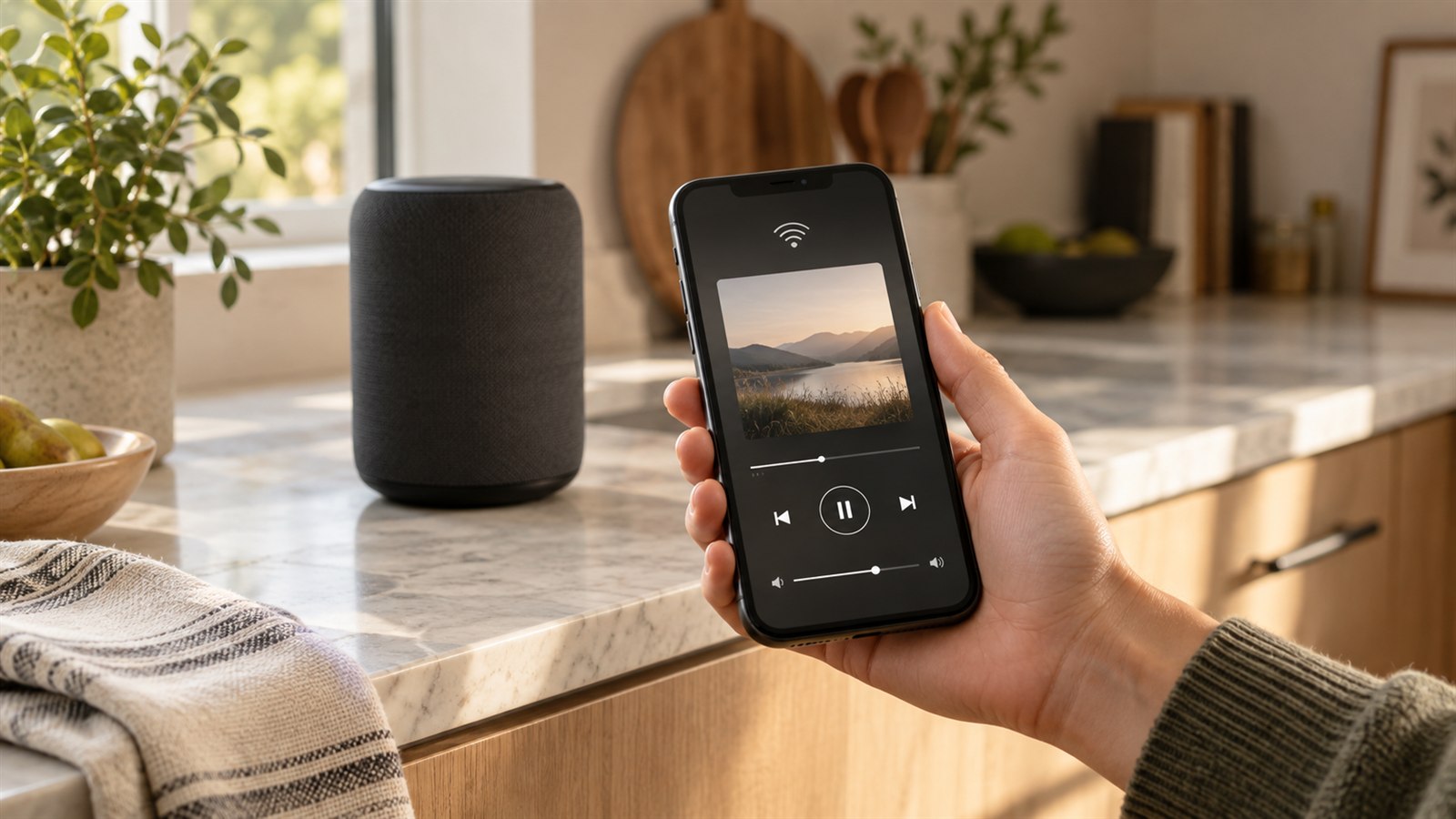 Entspanntes Musikhören über WLAN-Multiroom oder Bluetooth