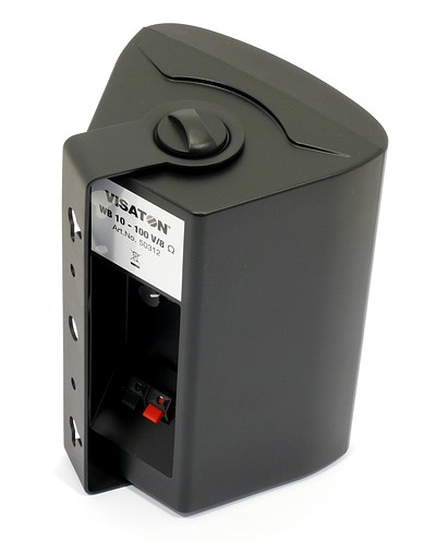 Visaton WB 10 schwarz – zweite Ansicht im DAN-AMP-100 WA Set