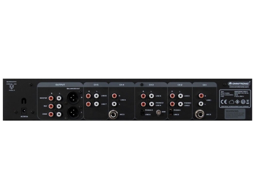 OMNITRONIC EMX-5 5-Kanal Club-Mixer