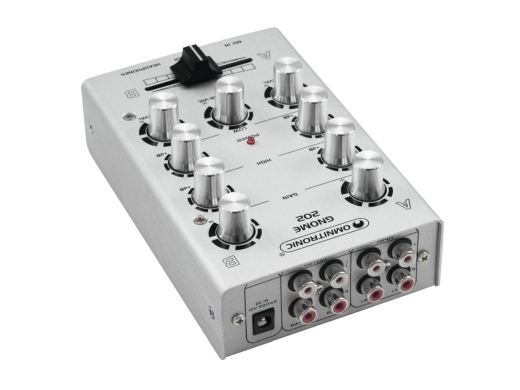 OMNITRONIC GNOME-202 Mini-Mixer silber