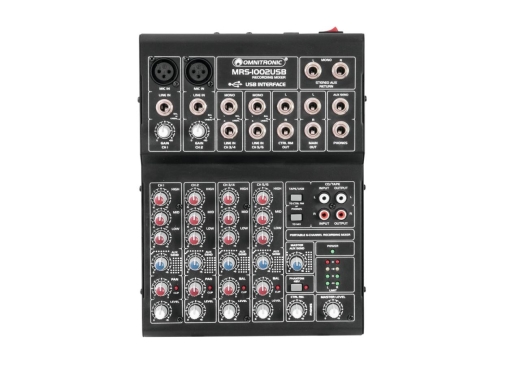 OMNITRONIC MRS-1002USB Recording-Mixer