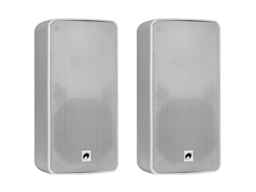 OMNITRONIC ODP-206 Installationslautsprecher 16 Ohm weiß 2x