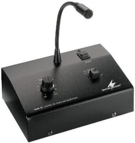 PAM-10 ELA-Verstärker mit Kommando-Mikrofon