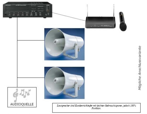 ELA-1010 Beschallungsanlage für Aussenanwendungen