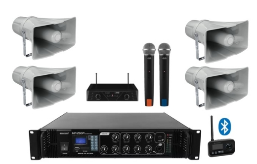 ELA-1400 Sportplatzbeschallungsanlage, Beschallung für Sportplatz