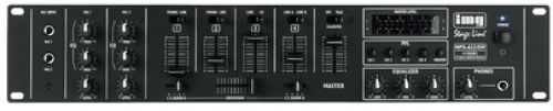 6-Kanal-Stereo-Audio-Mischpult MPX-622/SW