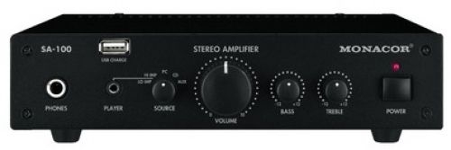 Kompakter Universal-Stereo-Verstärker SA-100
