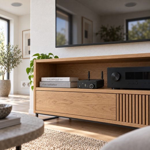 DAN-WiFi-AMP WLAN-Multiroom-Verstärker 2 × 60 W