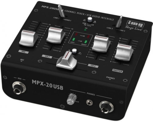 Stereo-Mischpult MPX-20USB