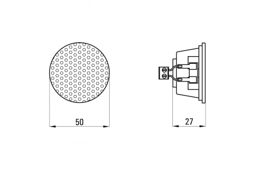 HLS 51-20 Halogenspot-Lautsprecher 3W, 20Ohm