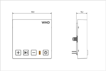 WR 55 WLAN-Receiver für die Schalterdose