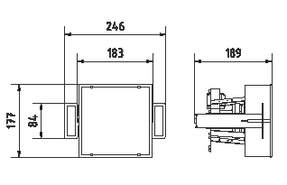 FL 180 Q-T12 rahmenloser Deckeneinbau-Lautsprecher