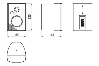Mini 4-8 Kompakte 2-Wege HiFi-Box 50W, 8Ohm