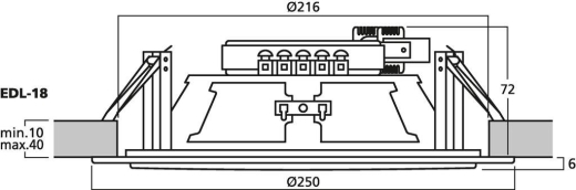 EDL-18 ELA-Lautsprecher