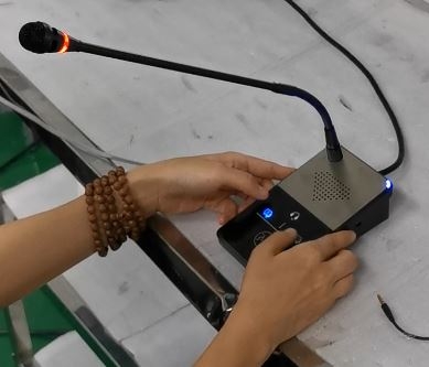 DAN-INTERCOM-1 Gegensprechanlage für Schutzscheiben