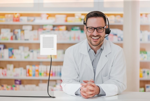 VoiceBridge Bluetooth Gegensprechanlage mit Headset