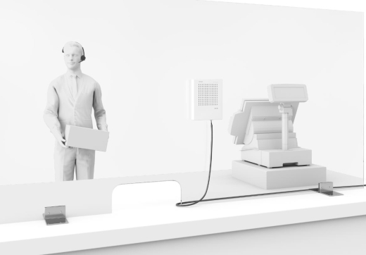 VoiceBridge Bluetooth Gegensprechanlage mit Headset