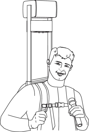 transportables Verstärkersystem für Prozessionen