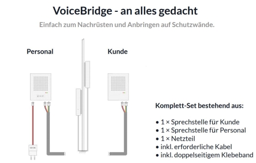 VoiceBridge Gegensprechanlage 2. Generation
