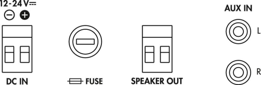 MMA-130 ELA-Mono-Class-D-Mischverstaerker, 30 W/8 OHM