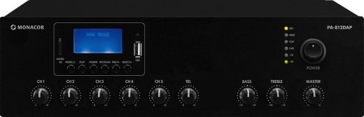 PA-812DAP ELA-Mono-Class-D-Mischverstaerker, 120W