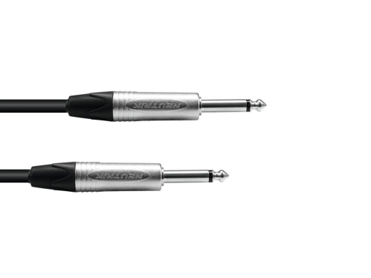 PSSO Lautsprecherkabel Klinke 2x2,5 10m sw