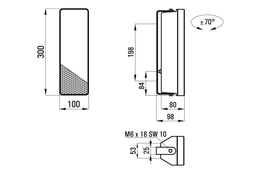 AL 10/1 wetterfeste Tonsäule