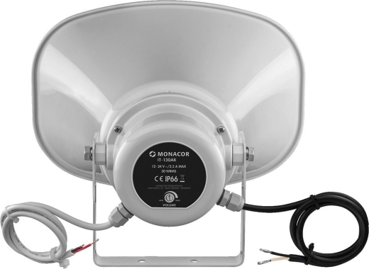 Aktiver, wetterfester Druckkammerlautsprecher 30W IP66