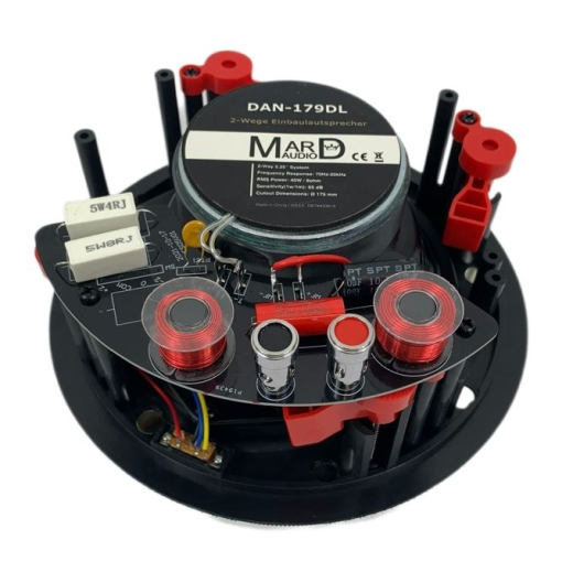 40W HiFi 2-Wege Deckenlautsprecher mit Frequenzweiche