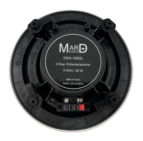 flache 2-Wege HiFi Decken-Einbaulautsprecher Paar 20W (2 Stück)