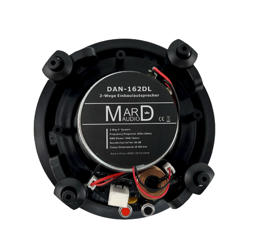 20W HiFi 2-Wege Deckenlautsprecher Einbaulautsprecher 8Ohm