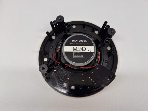 flacher 40W HiFi 2-Wege Deckenlautsprecher Einbaulautsprecher 8Ohm