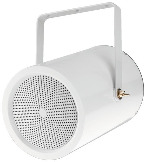 MONACOR EDL-255/WS – Projektorlautsprecher 100V/8 Ohm, weiß