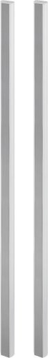MONACOR ETS-120SL/WS – schlankes Linienstrahler-Paar, 4 Ohm
