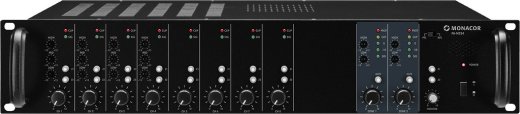 MONACOR PA-M224 – 2-Zonen-ELA-Matrixverstärker, 2 x 240 W