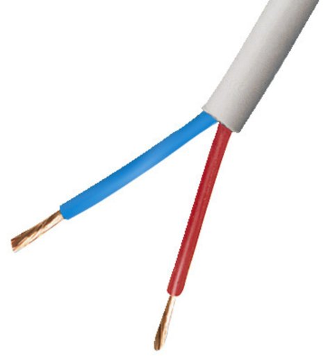 Monacor SPC-515/WS – Lautsprecherkabel, 2 x 1,5 mm², 100 m