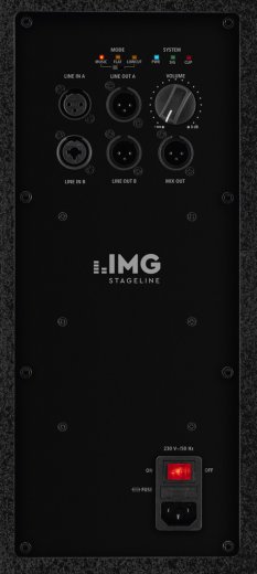 IMG STAGELINE DRIVE-12A – aktive DSP-PA-Box, 12 Zoll, 350 W