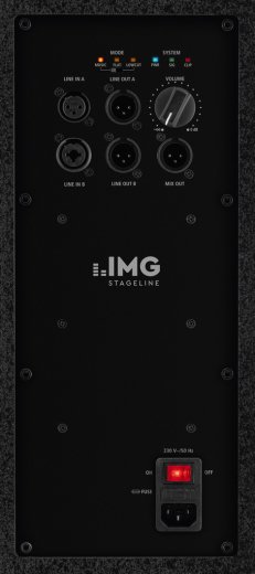 IMG STAGELINE DRIVE-15A – aktive DSP-PA-Box, 15 Zoll, 360 W