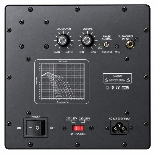 DAN-WiFi-SUB kabelloser 200-W-Multiroom-Subwoofer