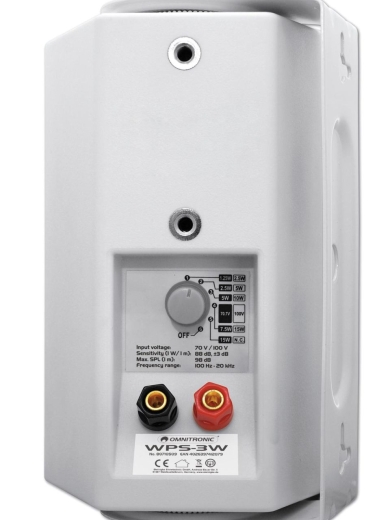 OMNITRONIC WPS-3W ELA-Wandlautsprecher