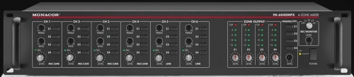 4-Zonen Vorverstaerker PA-6040MPX