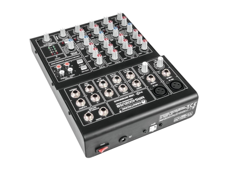 OMNITRONIC MRS-1002USB Recording-Mixer