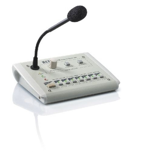 VLM206 Mikrophon-Sprechstelle fuer 6 Kreise und Textmodul fuer