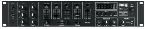 6-Kanal-Stereo-Audio-Mischpult  MPX-622/SW