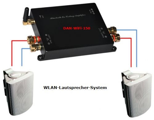 DAN-WiFi-150 WLAN Innen- und Aussenlautsprecher