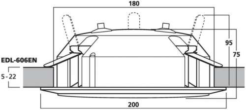 ELA-Deckenlautsprecher EDL-606EN