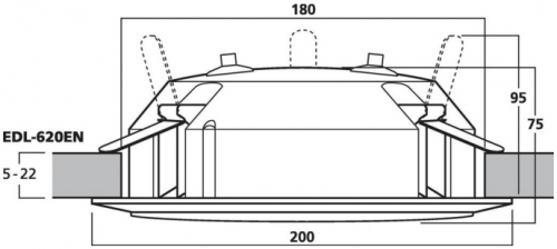 ELA-Deckenlautsprecher EDL-620EN