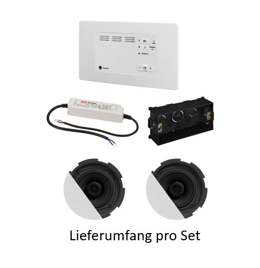 DAN-UP1-Multiroom Audio System Unterputz